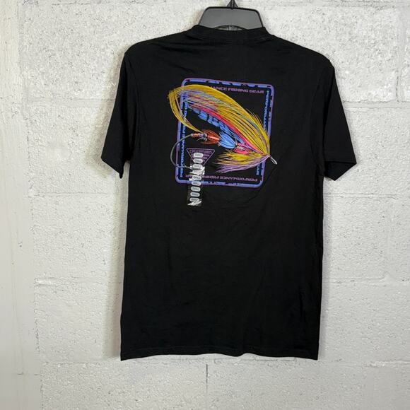 Columbia Men's McKoy Pfg Short-Sleeve Logo Graphic T-Shirt - Black Small - Picture 1 of 4